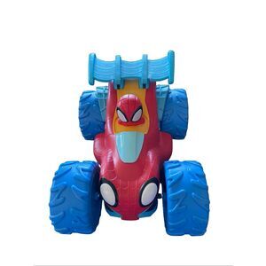 Marvel Spidey & His Amazing Friends Web Climber Vehicle Rev N Go Climb Obstacle